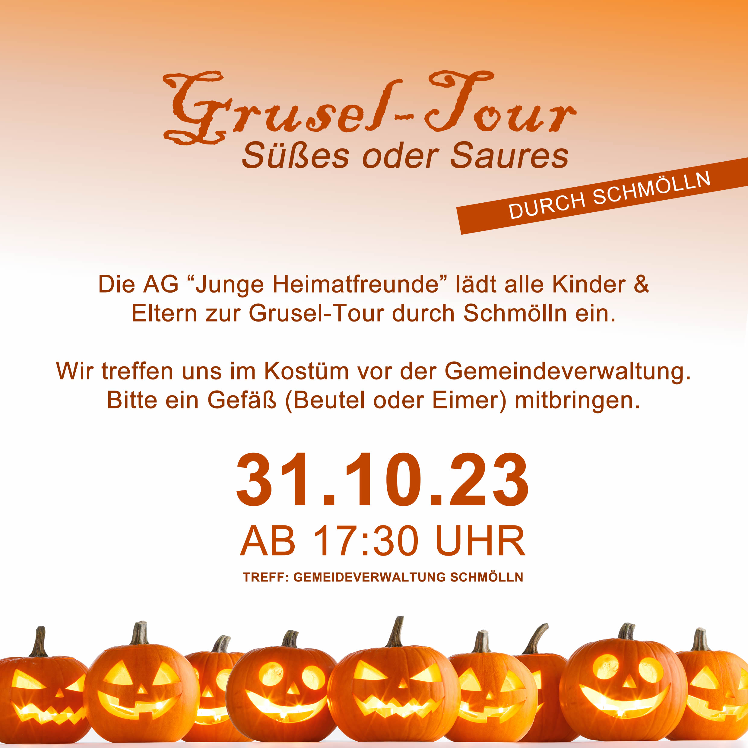 Halloween Grusel-Tour